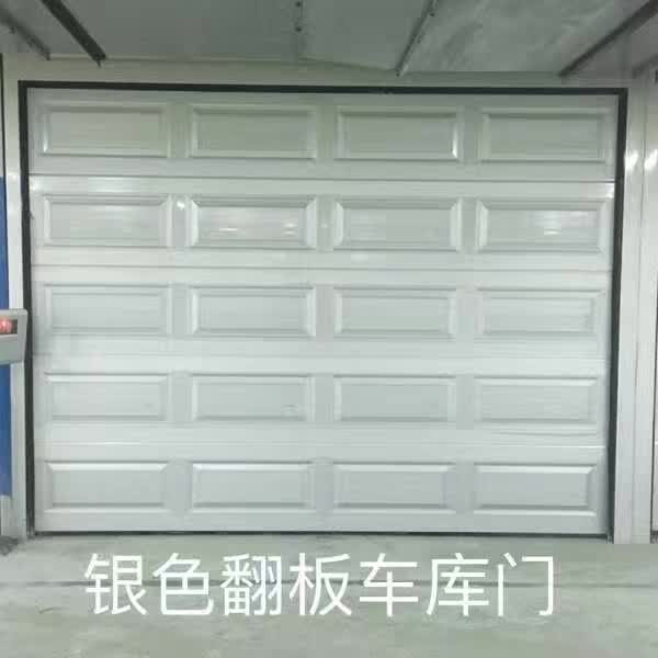銀色翻版車(chē)庫(kù)門(mén)